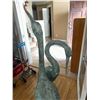 Image 5 : Pair of Metal Crane Garden statues-63"x15"