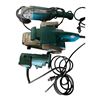 Image 1 : Group of 3 -Makita belt sander, polisher and Trimmer