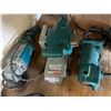 Image 2 : Group of 3 -Makita belt sander, polisher and Trimmer
