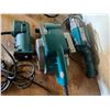 Image 4 : Group of 3 -Makita belt sander, polisher and Trimmer