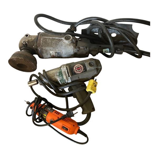 Black &Deck Grinder,1/2 Impact wrench and rotary tool