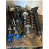 Image 3 : Groups of assorted automotive suspension- shocks,coilovers & springs