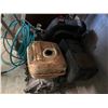 Image 4 : Group of 2- Husky portable air compressor & Honda GX340 11Hp Gas Engine