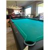 Image 6 : Pool Table with Cue rack, cues and ball (Missing on black ball)- 100'x55"