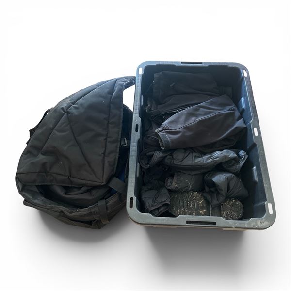 Group of Winter Jacket & Cold workwear bags