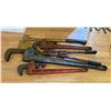 Image 2 : 6-Pcs Lot: Heavy-Duty Hand Tools: Wrenches & Axe