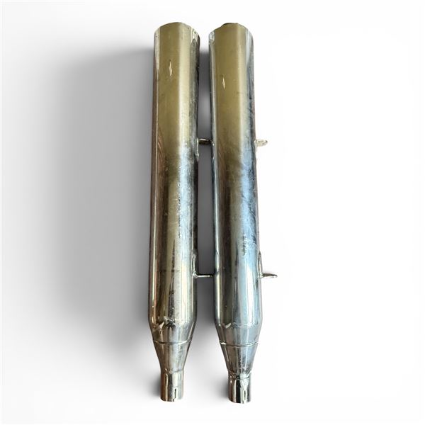 Pair of Harley-Davidson OEM Exhaust Mufflers 65268-09