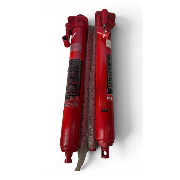 2 Torin Big Red 3 Ton Hydraulic Long Ram Jacks