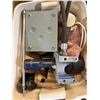 Image 4 : Multi-Bin Lot: Mityvac Brake Bleeding Kit, Air Filter, Electrical Boxes, and Automotive Parts