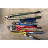 Image 2 : Assortment of Heavy-Duty Bolt Cutters, Cable Crimpers, and Snips
