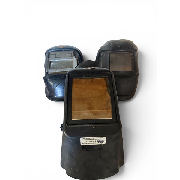 Assorted Welding Helmets Includes Harley-Davidson Theme