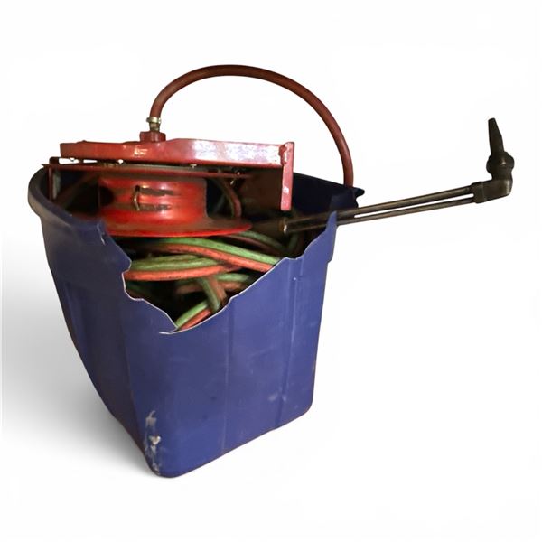 Oxy Acetylene Dual Welding Hose Reel With Torch