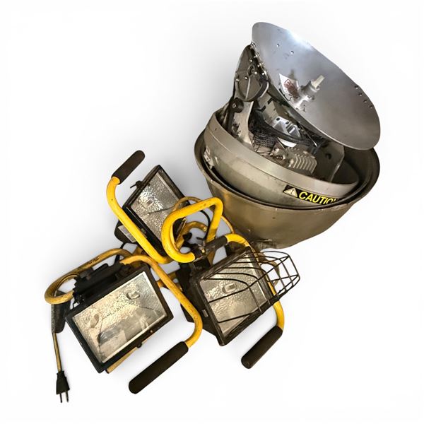 Portable Halogen Work Lights