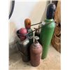 Image 2 : 5 Assorted Welding and Industrial Gas Cylinders