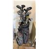 Image 2 : Assorted Golf Clubs Set with Stand Bag