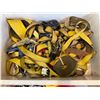 Image 3 : Group of Safety Equipment - Hard Hats, Safety Harness, Straps, and More