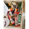Image 3 : Assorted Garden Chemicals, Paint, And Adhesive Caulking