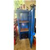 Image 1 : Blue Steel Storage Cabinet (H60")