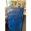 Image 2 : Blue Steel Storage Cabinet (H60")