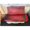Image 5 : 2-Pcs Metal Tool Boxes (1 Box Filled with First Aid Supplies)