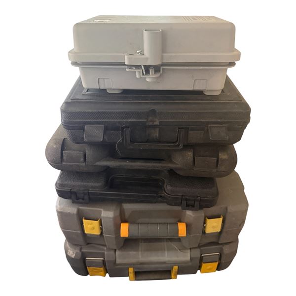 6-Pcs Tool Boxes - Various Sizes