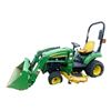 Image 1 : John Deere 2305 4WD Compact Utility Tractor with 200CX Loader, 62D Mower Deck-4781hrs