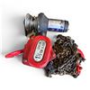 Image 1 : 2-Pcs lot: Electric Winch and 1-1/2 Ton Chain Blocks