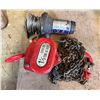 Image 2 : 2-Pcs lot: Electric Winch and 1-1/2 Ton Chain Blocks