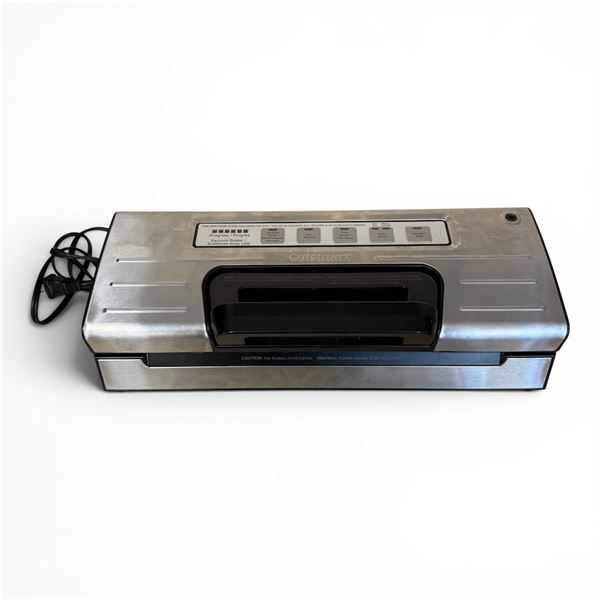 Cuisinart Stainless Steel Vacuum Sealer Machine