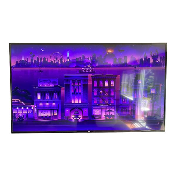 RCA 62" Roka TV, with wall Mount, Renote Control - Tested / Powers On