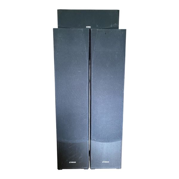 Group of 3: Yamaha NS-C51 and 2 Center Channel Speaker NS-F51