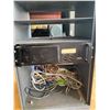 Image 2 : Audio Equipment Rack with Yamaha Amplifier P2150