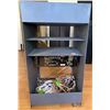 Image 3 : Audio Equipment Rack with Yamaha Amplifier P2150