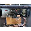 Image 4 : Audio Equipment Rack with Yamaha Amplifier P2150