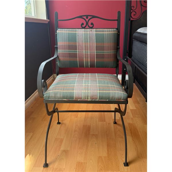 Wrought Iron Patio Armchair
