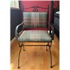 Image 1 : Wrought Iron Patio Armchair