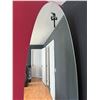 Image 2 : Tall Surfboard Shaped Floor Mirror, H84" x W20.5"