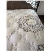 Image 3 : Metal Queen Bed Frame (W62") with BeautyRest Mattress and Box Spring - As-Is