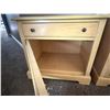 Image 3 : Pair of Light Brown Wooden Nightstands, W26" Each - some wear