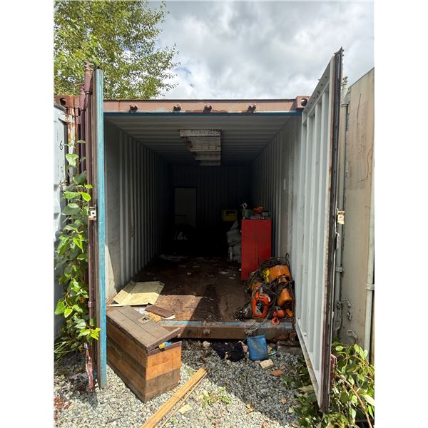 20 ft Standar Shipping Container- (Contents no included)