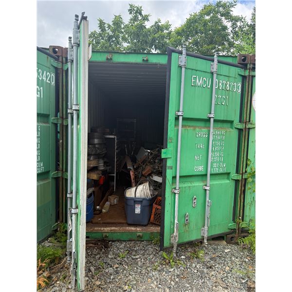 20 ft Standar Shipping Container-EMCU3828332 (Contents no included)