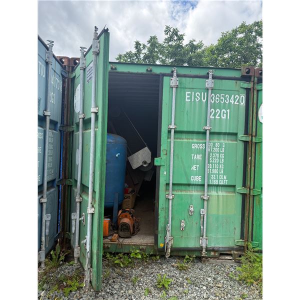 20 ft Standar Shipping Container-EISU3653420 (Contents no included)