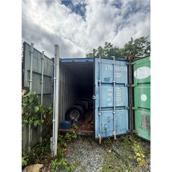 20 ft Standar Shipping Container-LTIU3041738 (Contents no included)