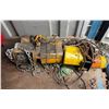 Image 1 : Yellow Electric Chain Hoist with Wired Remote Controller