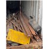 Image 5 : Group of Welding Leads, Automotive Body Parts, Metal Remnants, and Assorted Metal Stock