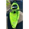 Image 1 : Pelican Lime Green Sit-In Kayak with Paddle