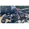 Image 2 : Mini Gas-Powered Pocket Motorcycle and 3 Bicycles - Damaged Condition for Scrap or Parts