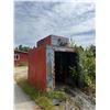 Image 1 : Large Industrial Steel Paint Spray Booth Enclosure – Untested- size approx 170x185x180 (CM)