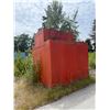 Image 2 : Large Industrial Steel Paint Spray Booth Enclosure – Untested- size approx 170x185x180 (CM)