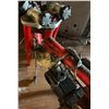 Image 3 : Vintage Red Mini Bike Frame with Handlebar Mounts and Engine Block - Sold as-is condition